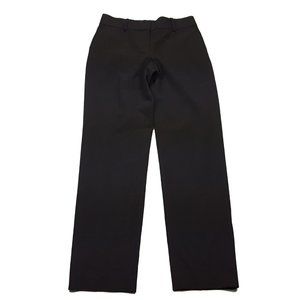 Ann Taylor Straight Leg Dress Pants, Women's Size 0 Solid Dark Gray